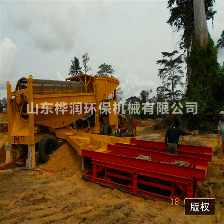 加納100型移動淘金車